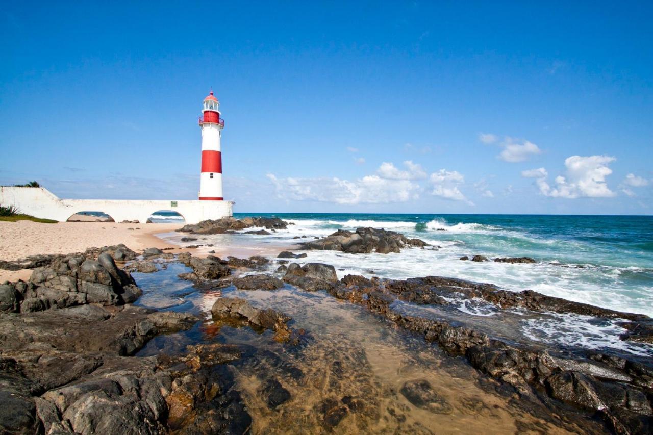 Kitnets Com Ar Condicionado Na Praia Salvador Kültér fotó